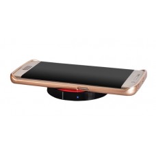 Wireless Charging Pad (Qi) Μαύρο/Κόκκινο (5900217155638)